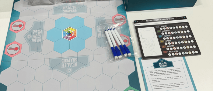 juego de mesa que promueve la salud física y mental