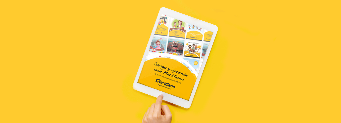 Meridiano lanza un libro de actividades para toda la familia