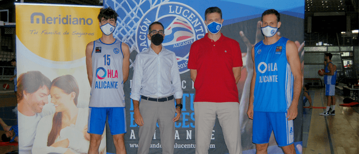 Imagen jugadores Lucentum Balocesto Alicante