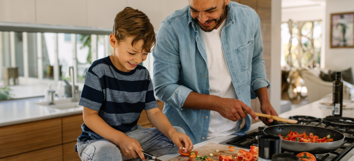 Recetas saludables en familia 