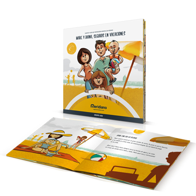 Marc y Diana, seguros en vacaciones, la guía didáctica dirigida a padres y niños para prevenir incidentes en verano Marc y Diana, seguros en vacaciones, la guía didáctica dirigida a padres y niños para prevenir incidentes en verano