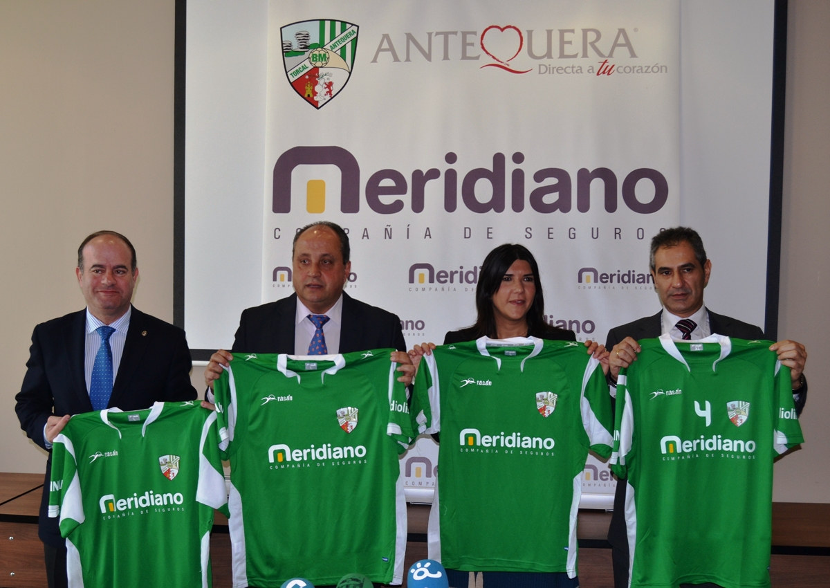 Meridiano Seguros patrocinador principal del balonmano de Antequera
